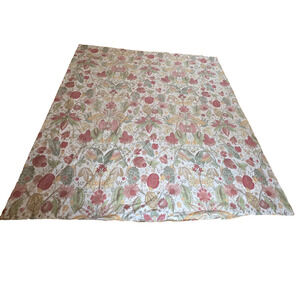 Pottery Barn Courtney Floral Jacobean Duvet Cover F/Q Cottagecore Chic